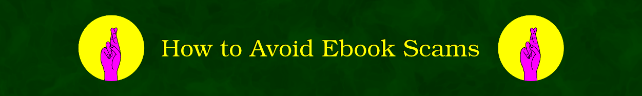How Avoid Ebook Scams feature image